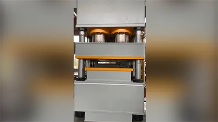 Máy Ép Thủy Lực Dập Nổi Tám Trụ Hành Trình Kép YDM32