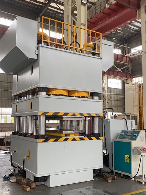 Máy Ép Thủy Lực Dập Nổi Tám Trụ Hành Trình Đơn