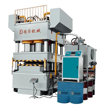 Máy Ép Thủy Lực Dập Nổi Tám Trụ Hành Trình Kép